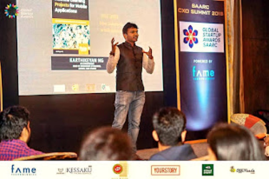Book launch at the SAARC CXO Summit