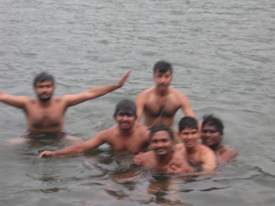 Srisailam trip — the road in