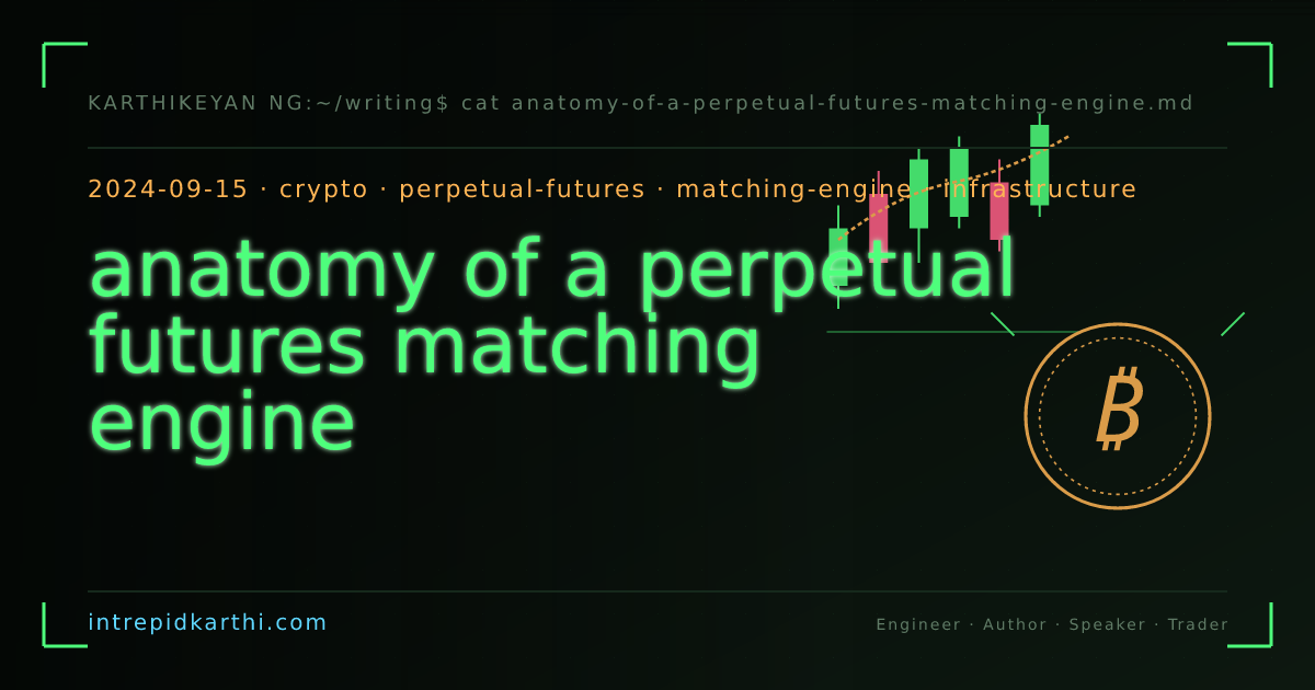anatomy of a perpetual futures matching engine — banner