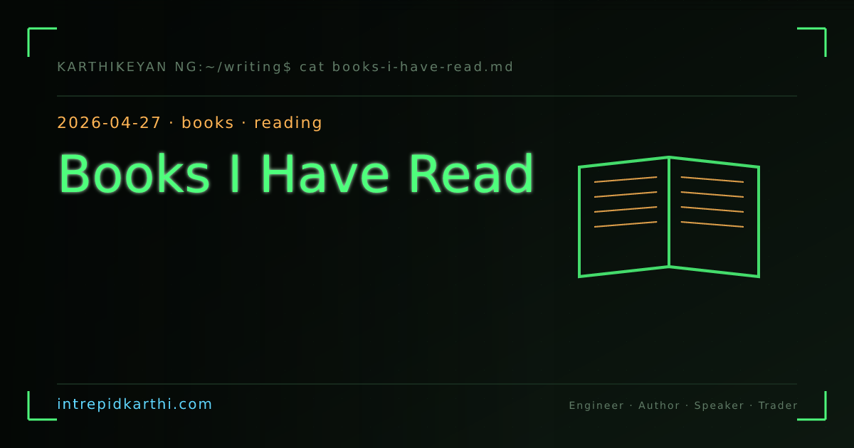 Books I Have Read — banner
