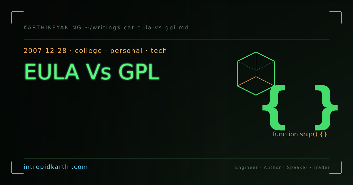 EULA Vs GPL — banner