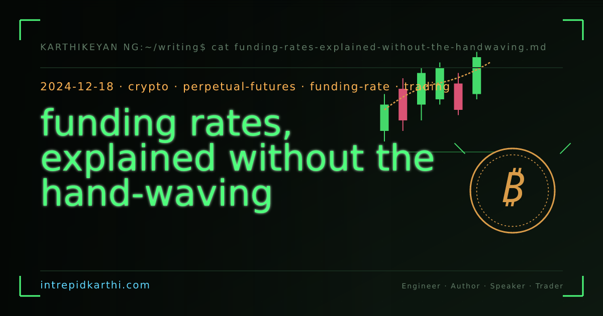 funding rates, explained without the hand-waving — banner