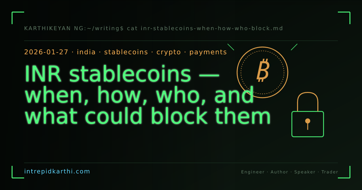 INR stablecoins — when, how, who, and what could block them — banner