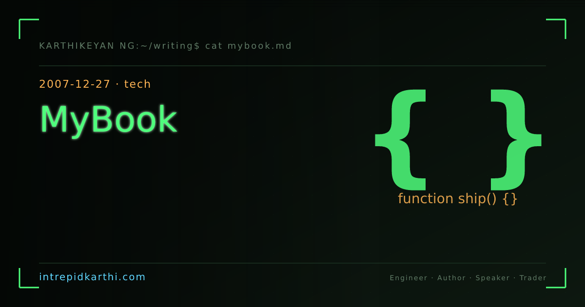 MyBook — banner
