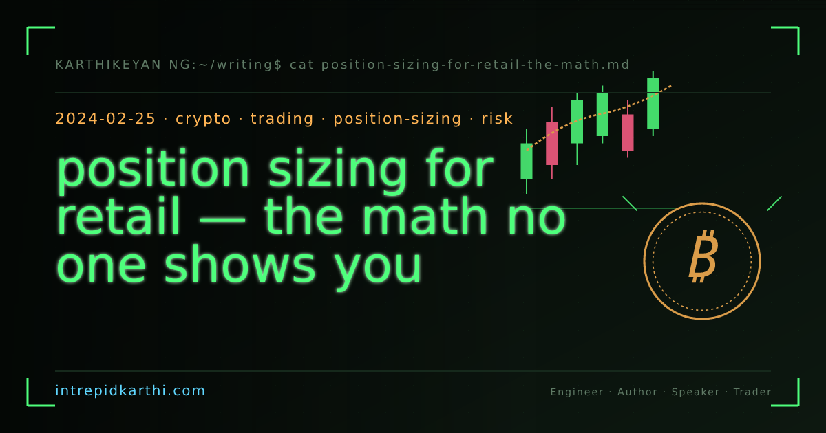 position sizing for retail — the math no one shows you — banner